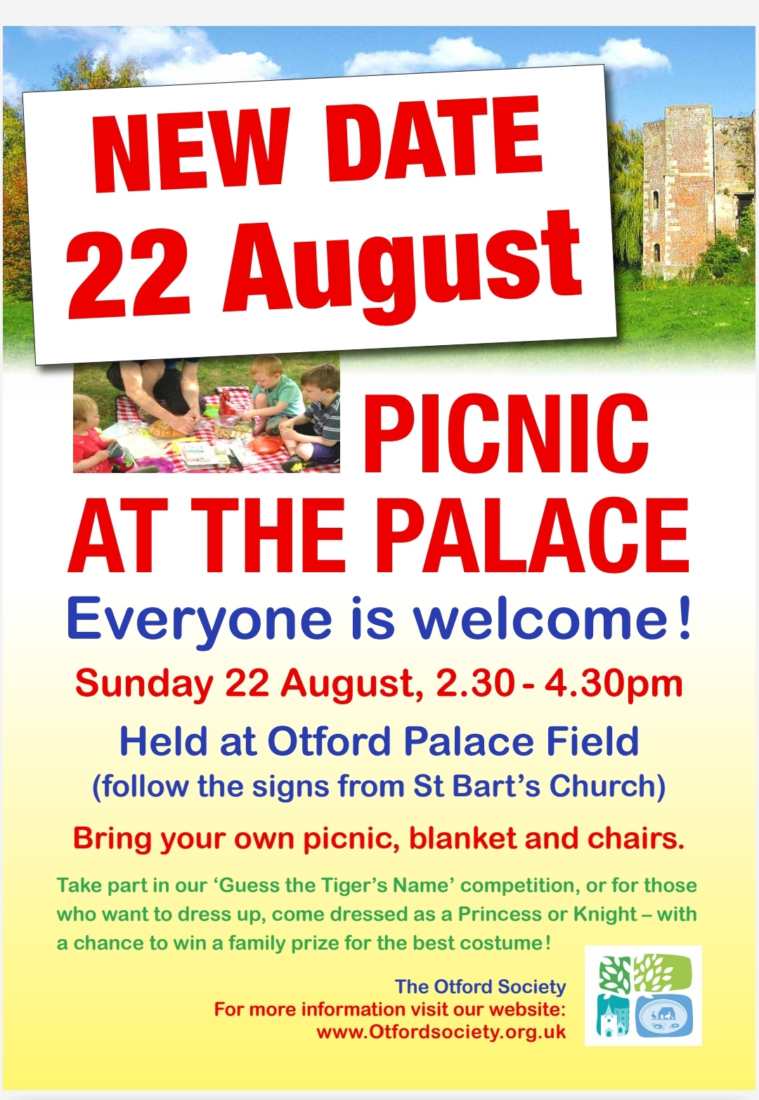 You are currently viewing Picnic at the Palace – new date!